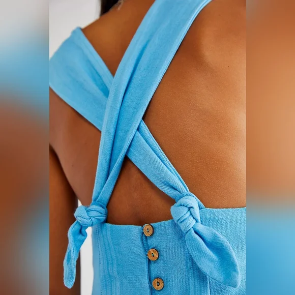 Free People Robin Mini Dress/Adonis - Picture 2 of 16